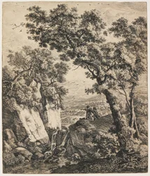 Paysage avec Tobie et l